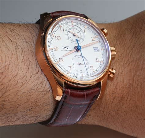 iwc portuguese chronograph reviews.